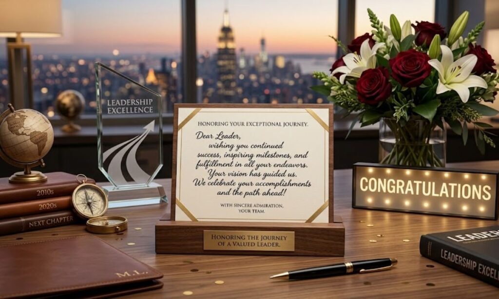 Wishes for Boss to Honor Their Journey