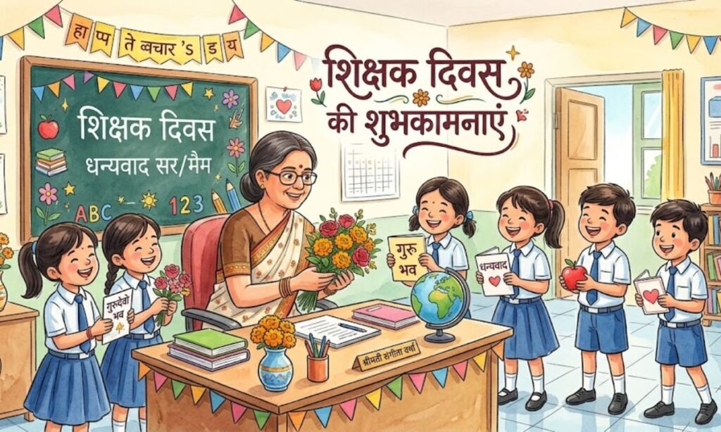 शिक्षक दिवस की शुभकामनाएं — Hindi Wishes