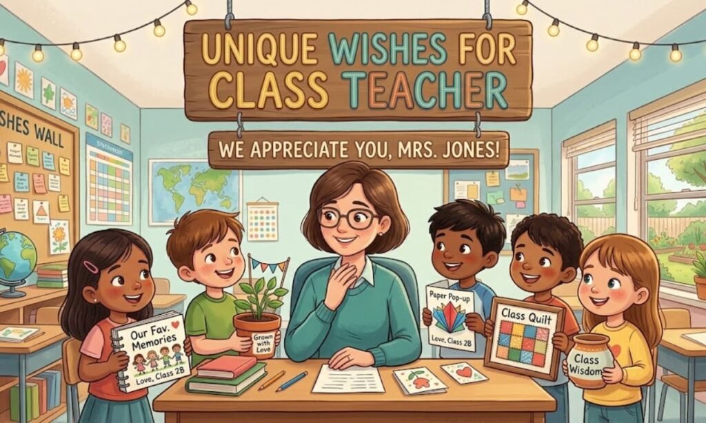 🏫Unique Wishes for Class Teacher