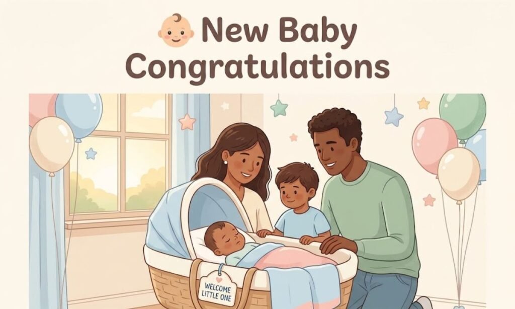 👶 New Baby Congratulation Wishes