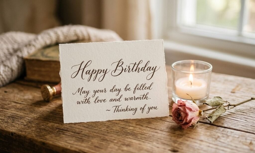 😢 Emotional Birthday Wishes