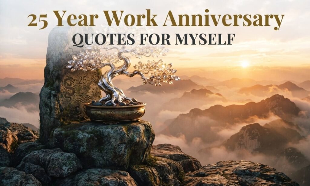 25 Year Work Anniversary Quotes For Myself