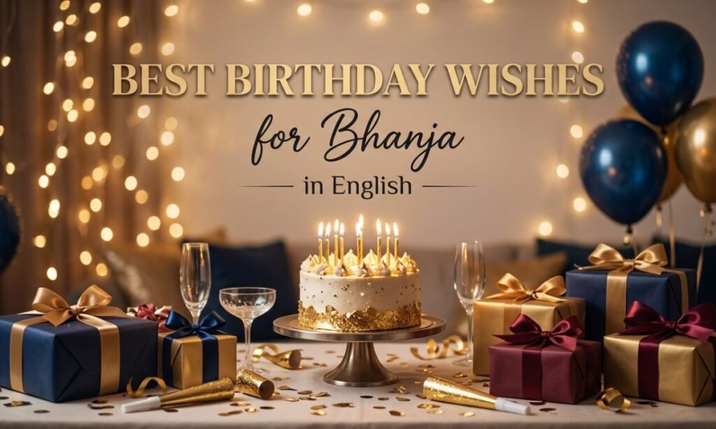 Best Birthday Wishes for Bhanja in English