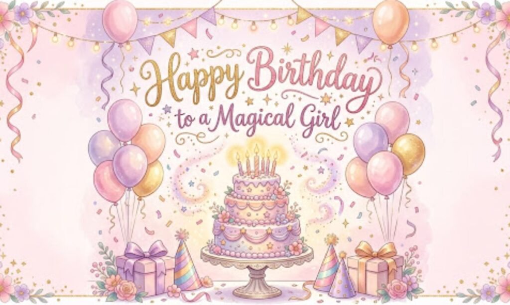 Birthday Wishes for Kid Girl