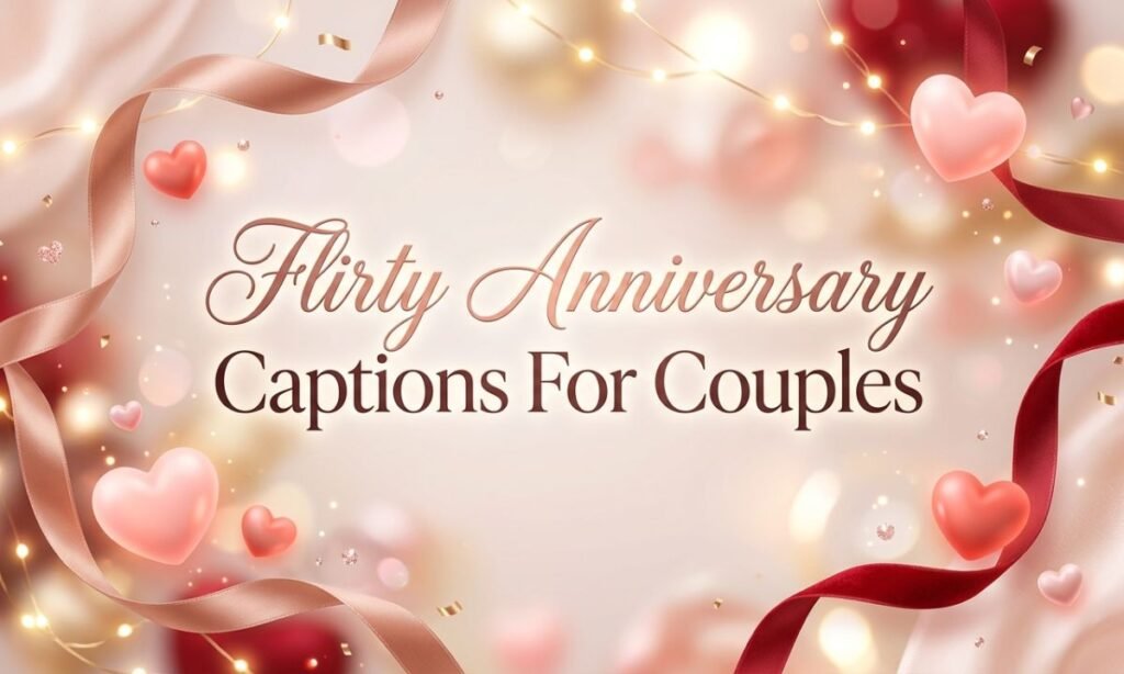 Flirty Anniversary Captions For Couples