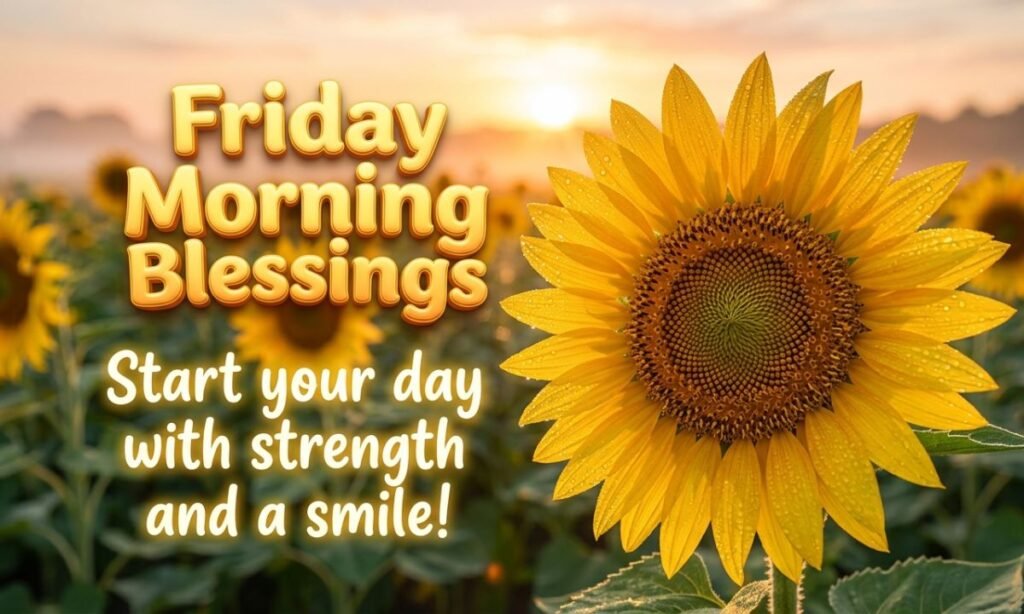 Friday Morning Blessings for a Blessed Start