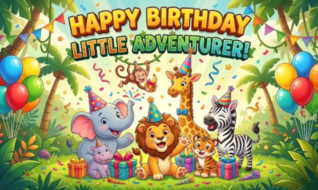 Fun & Playful Birthday Wishes for Kids