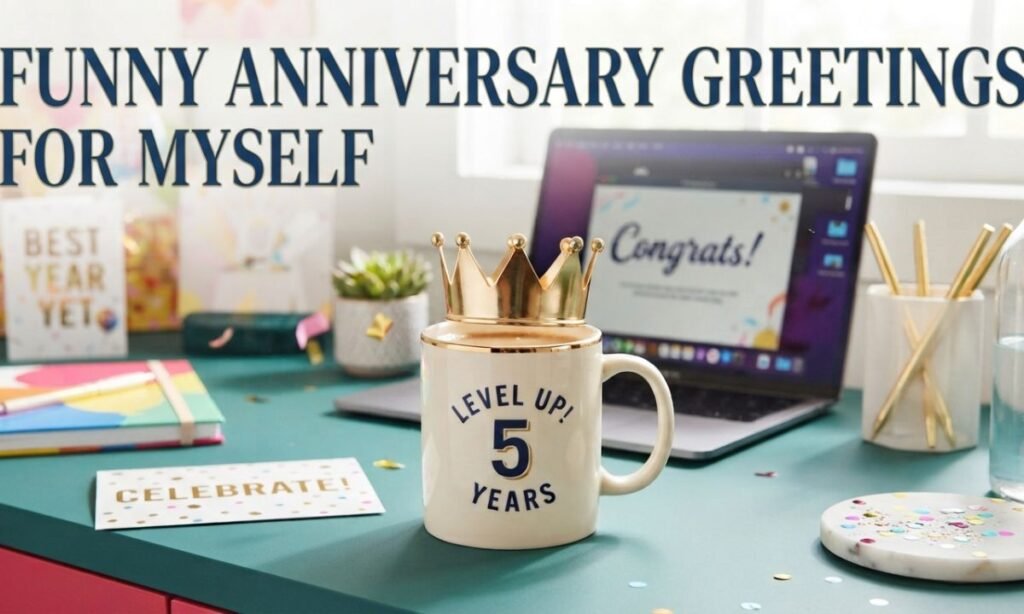 Funny Anniversary Greetings For Myself