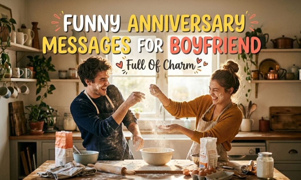 Funny Anniversary Messages For Boyfriend Full Of Charm