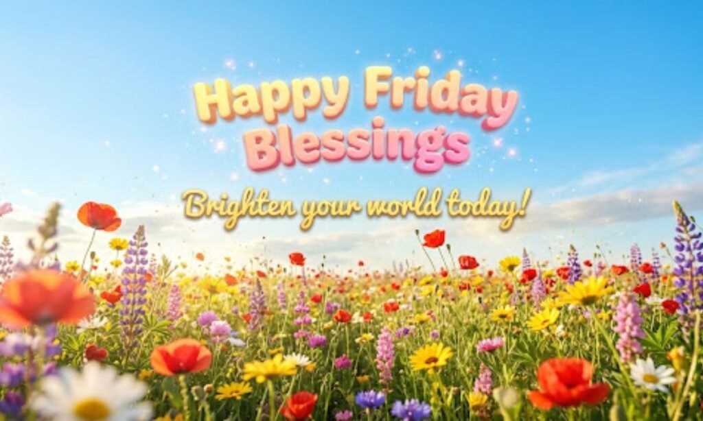 Happy Friday Blessings to Brighten Your Day