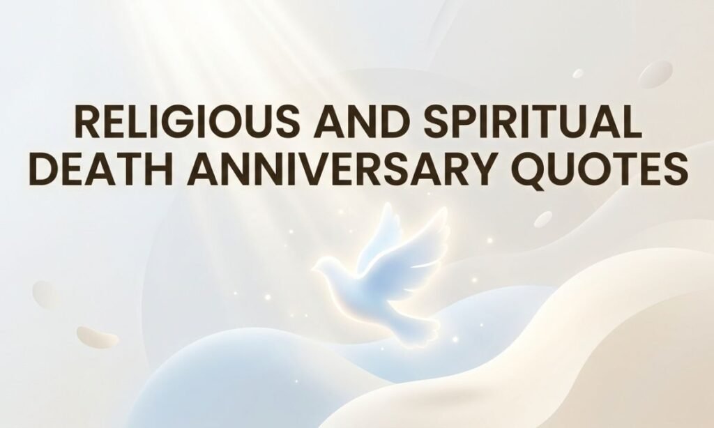 Religious And Spiritual Death Anniversary Quotes