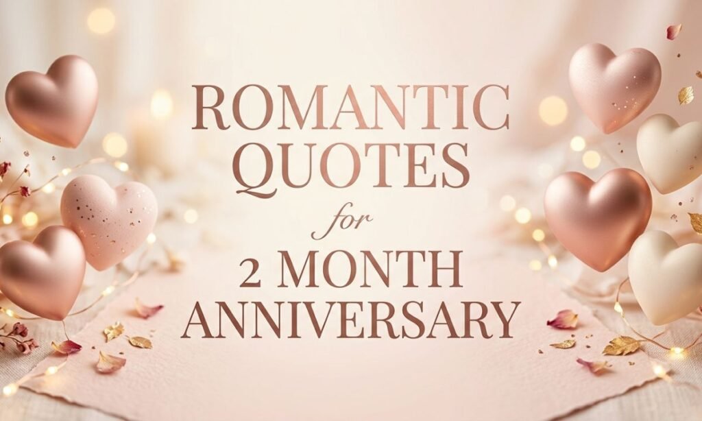 Romantic Quotes for 2 Month Anniversary