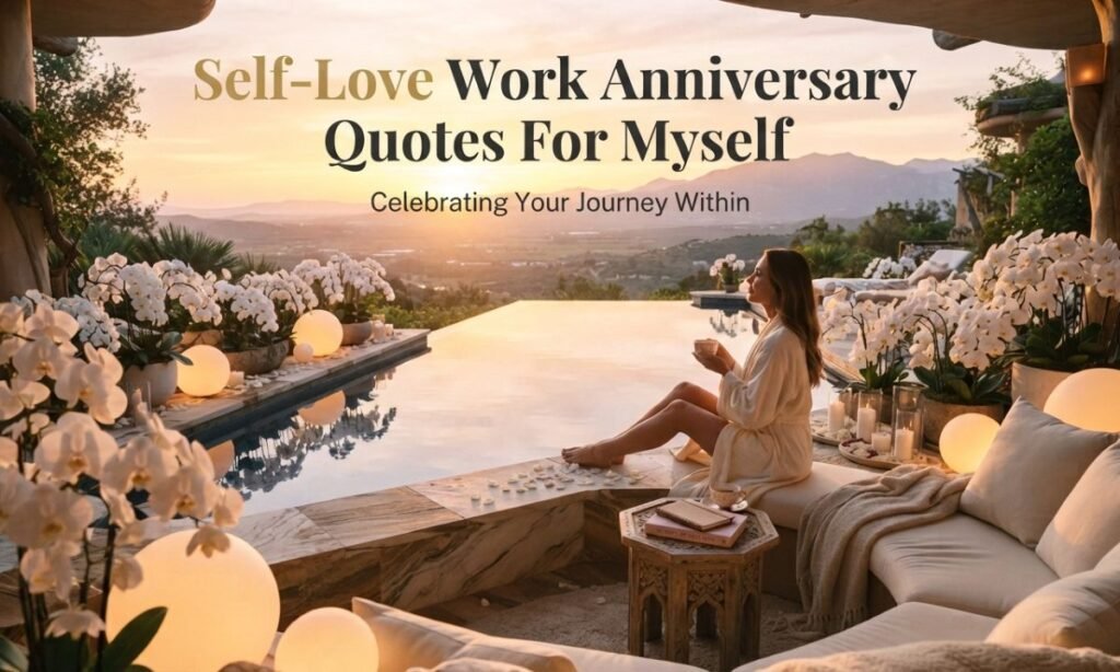Self-Love Work Anniversary Quotes For Myself