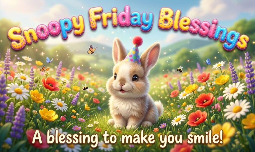 Snoopy Friday Blessings to Make You Smile