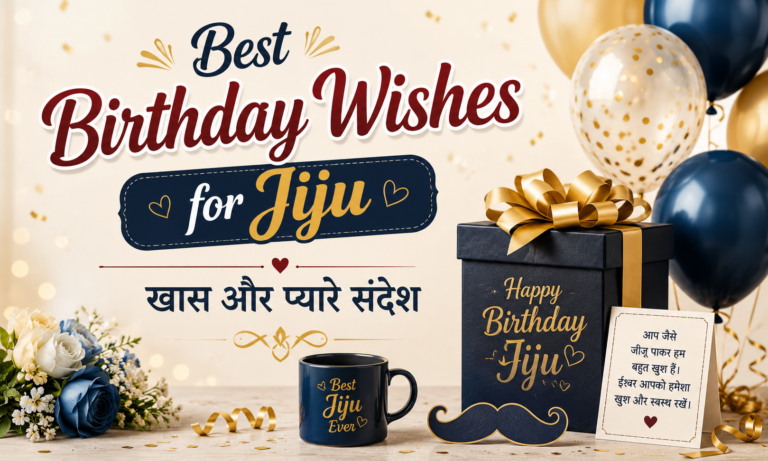 Best Birthday Wishes for Jiju in Hindi | खास और प्यारे संदेश