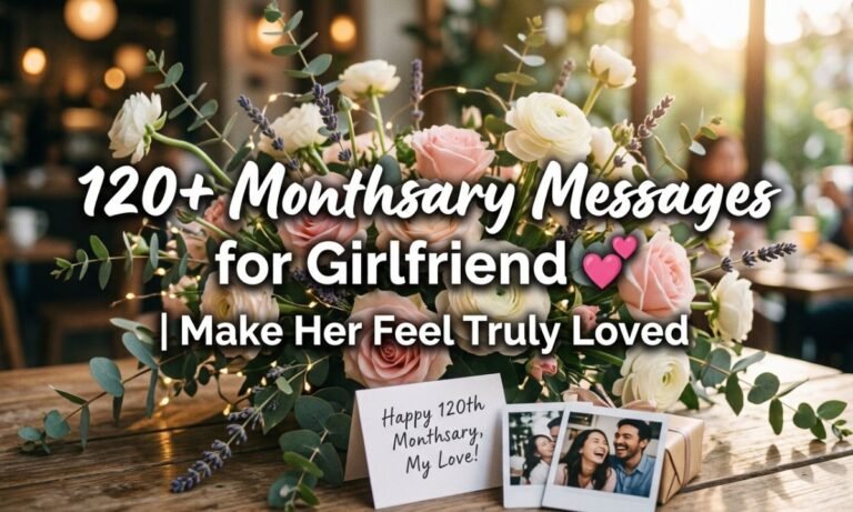 120+ Amzing Monthsary Messages for Girlfriend 💕 Make Her Feel Truly Loved