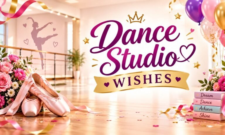 160+ Dance Studio Wishes: Heartfelt Messages for Every Step