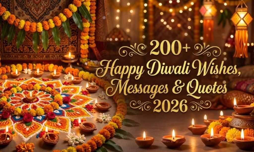 200+ Happy Diwali Wishes,Messages & Quotes 2026