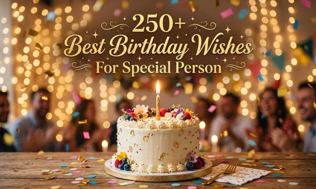 250+ Best Birthday Wishes For Special Person That Feel Heartfelt & Personal