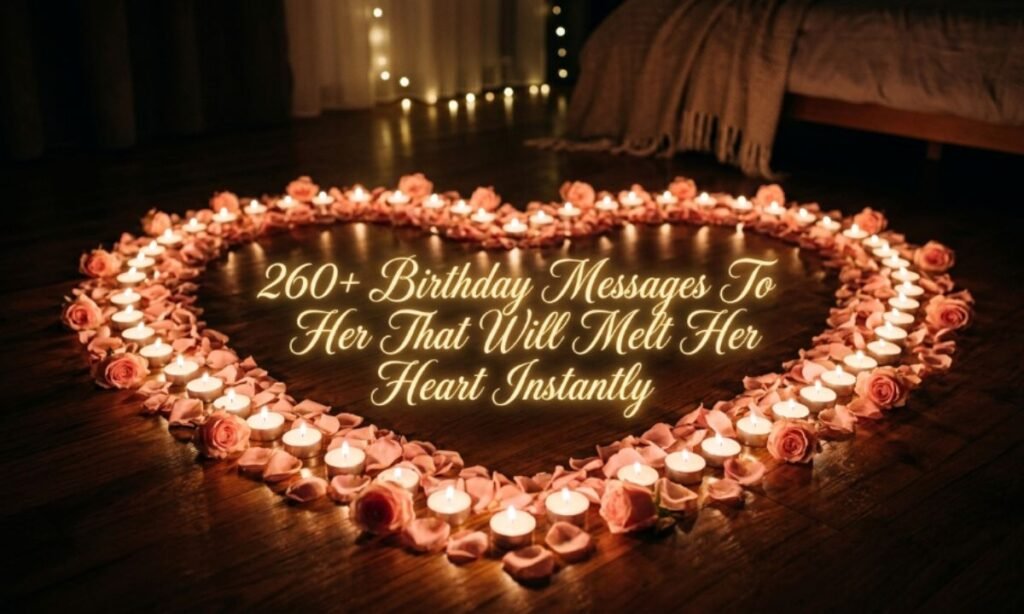 260+ Birthday Messages To Her That Will Melt Her Heart Instantly