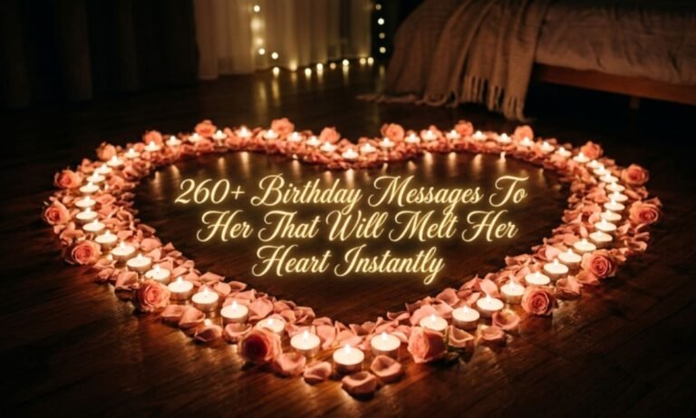 260+ Birthday Messages To Her That Will Melt Her Heart Instantly