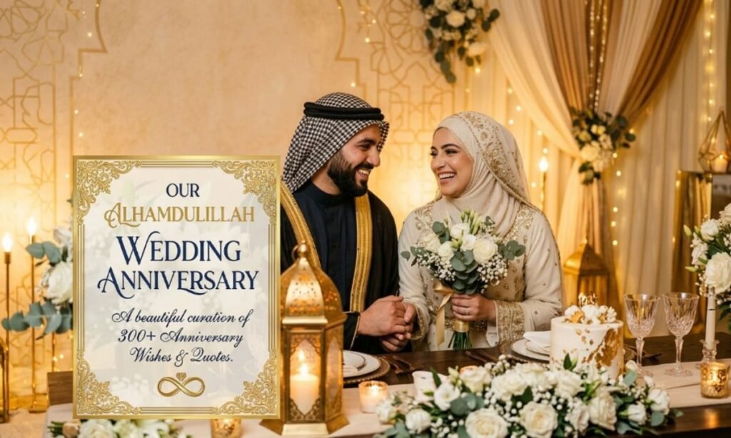 300+ Beautiful Alhamdulillah Wedding Anniversary Wishes And Quotes