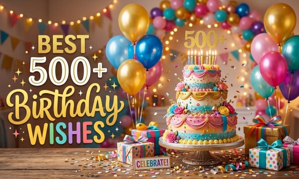 Best 500+ Birthday Wishes — All Categories 🎂🎉