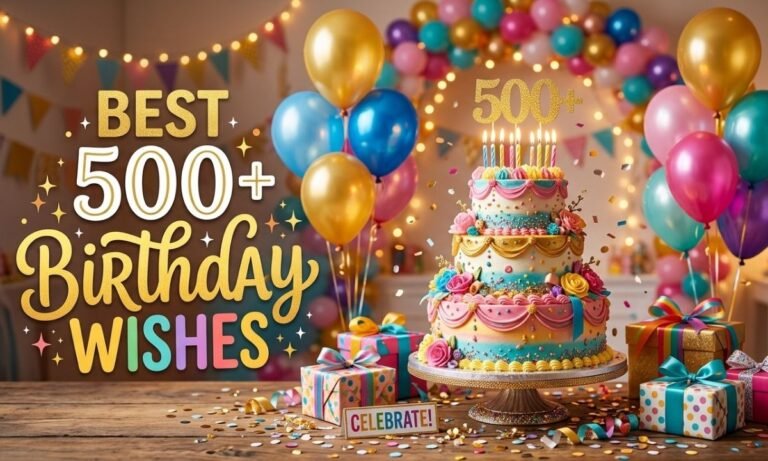 Best 500+ Birthday Wishes — All Categories 🎂🎉