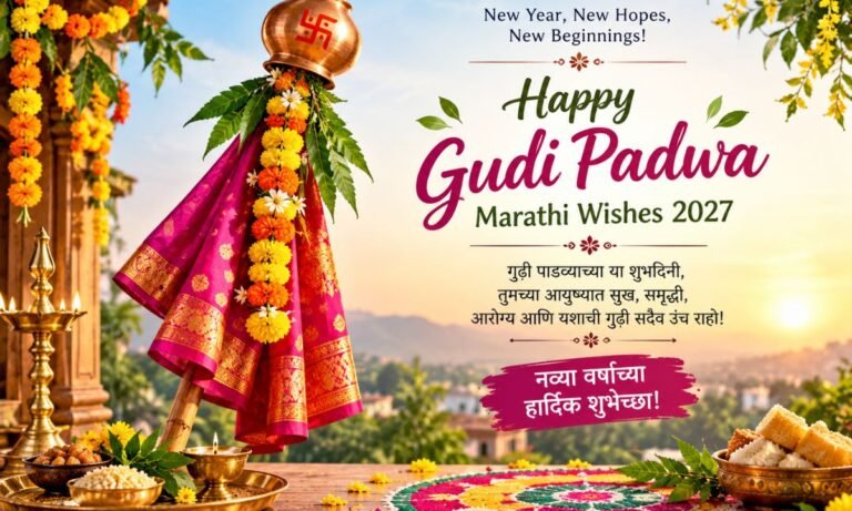 Gudi Padwa Marathi Wishes 2027: Messages, Quotes & Greetings