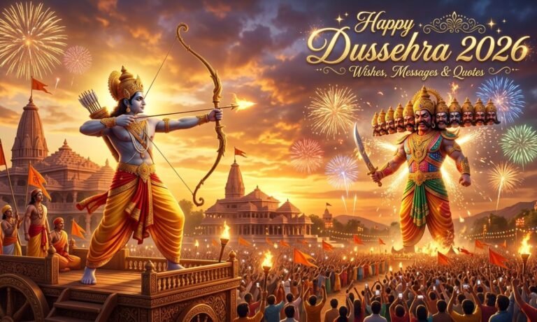 Happy Dussehra 2026 Wishes Best Messages & Quotes