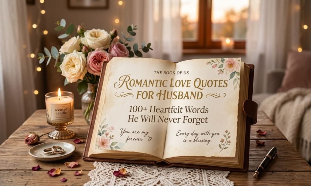 Romantic Love Quotes For Husband 100+ Heartfelt Words He Will Never Forget