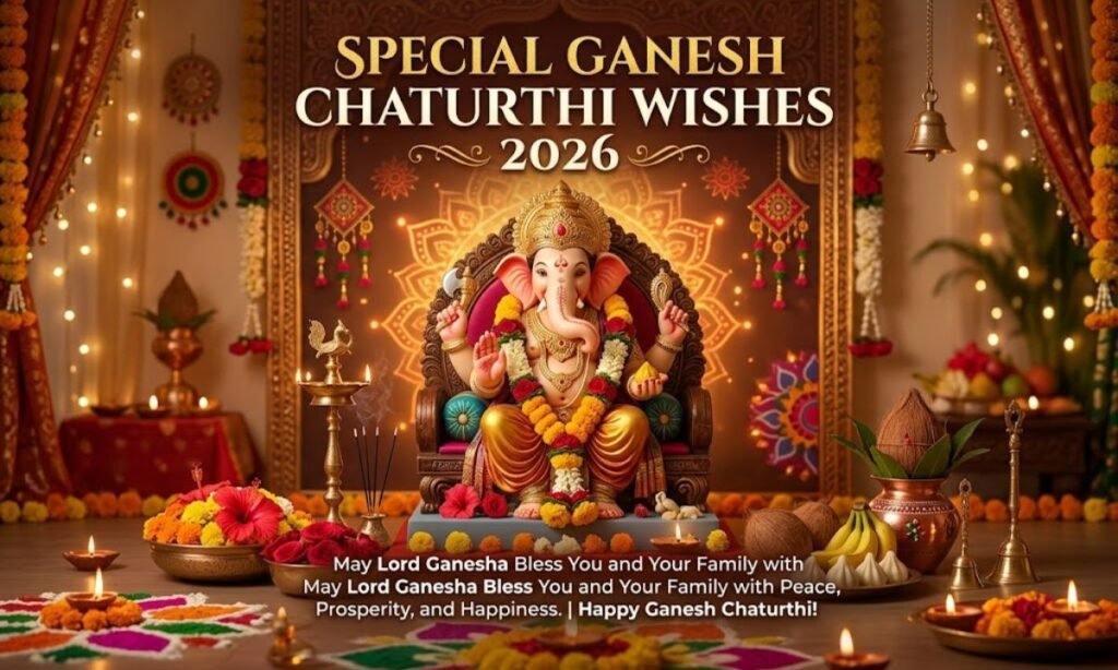 Special Ganesh Chaturthi Wishes 2026 🐘