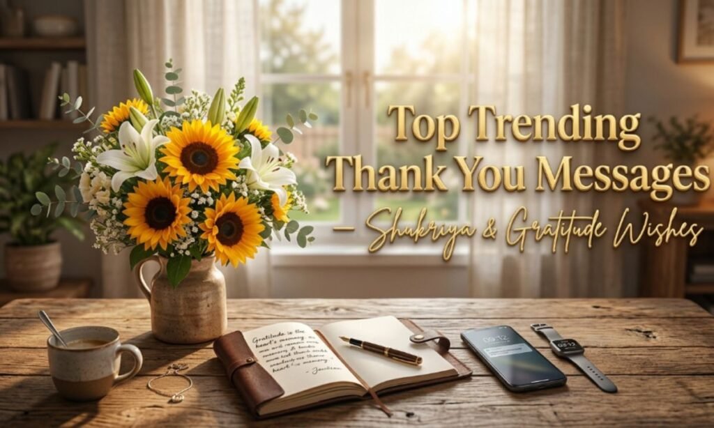 Top Trending Thank You Messages — Shukriya & Gratitude Wishes 🙏💛