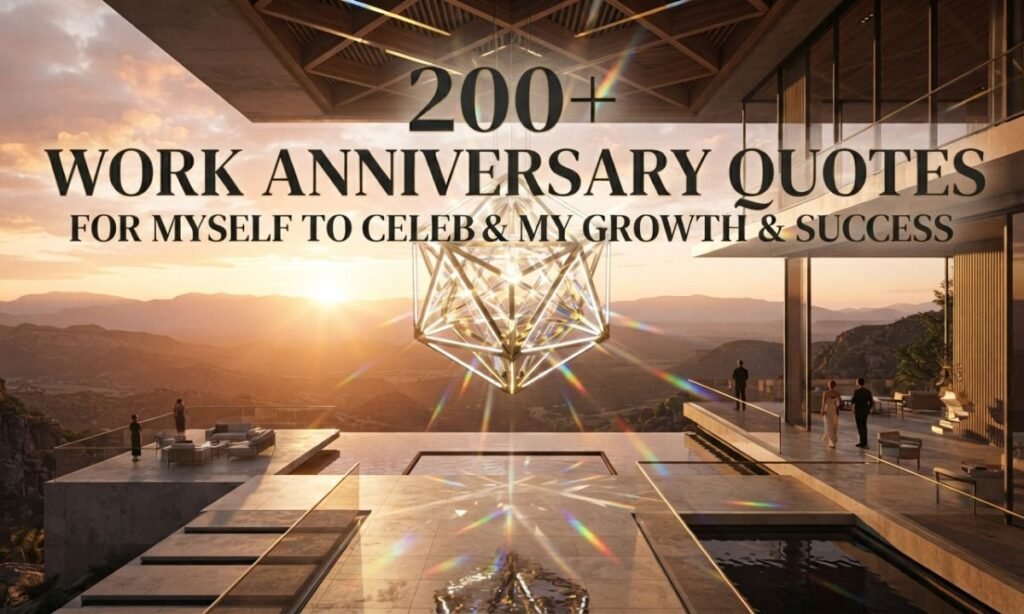 200+ Work Anniversary Quotes for Myself to Celebrate My Growth & Success